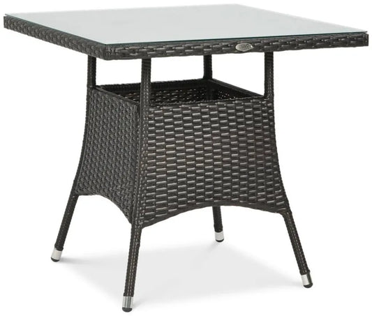 Galda Lugi 80/80/74 cm brūns - N1 Home