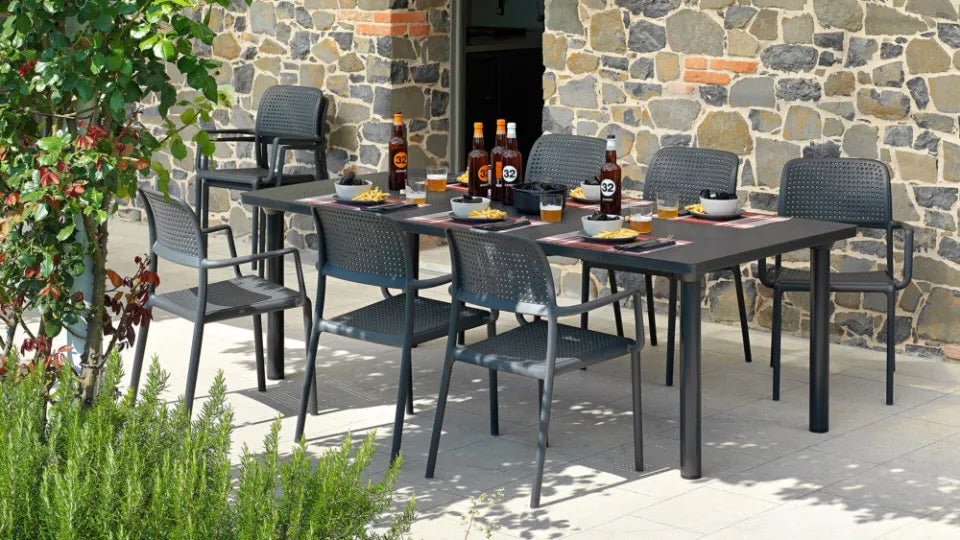 Galds Naro Libe 160/100/74 cm blanko - N1 Home