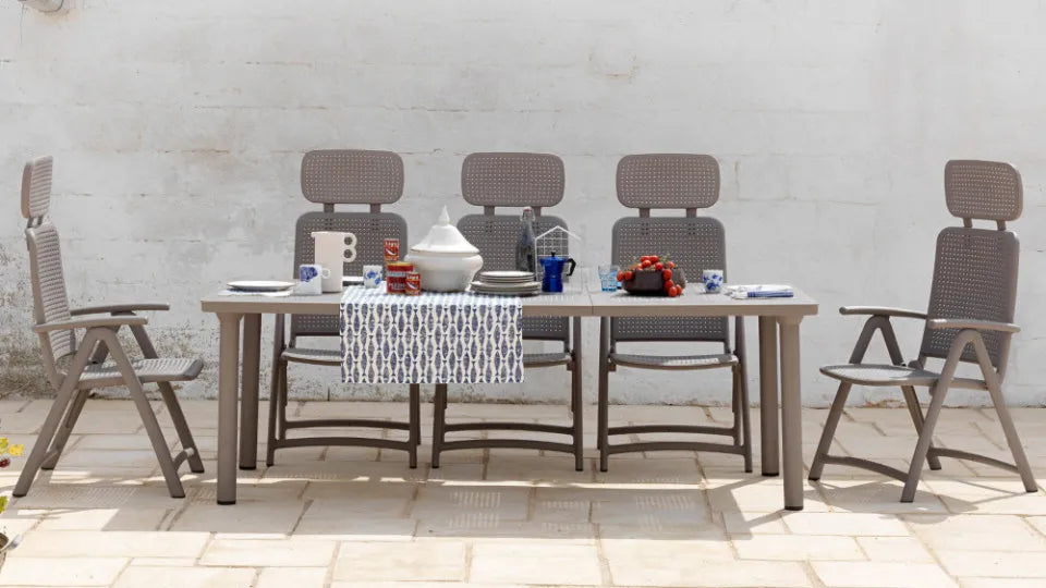 Galds Naro Libe 160/100/74 cm blanko - N1 Home