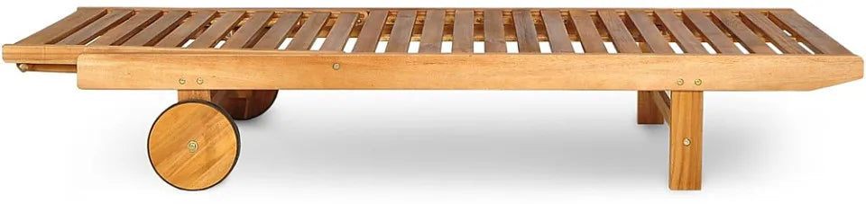 Koka atpūtas krēsls Bahama 192/59/30 cm dabisks - N1 Home