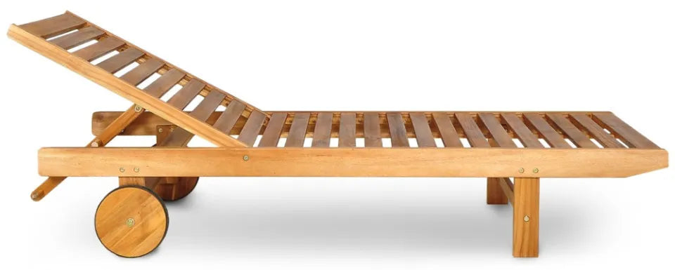 Koka atpūtas krēsls Bahama 192/59/30 cm dabisks - N1 Home