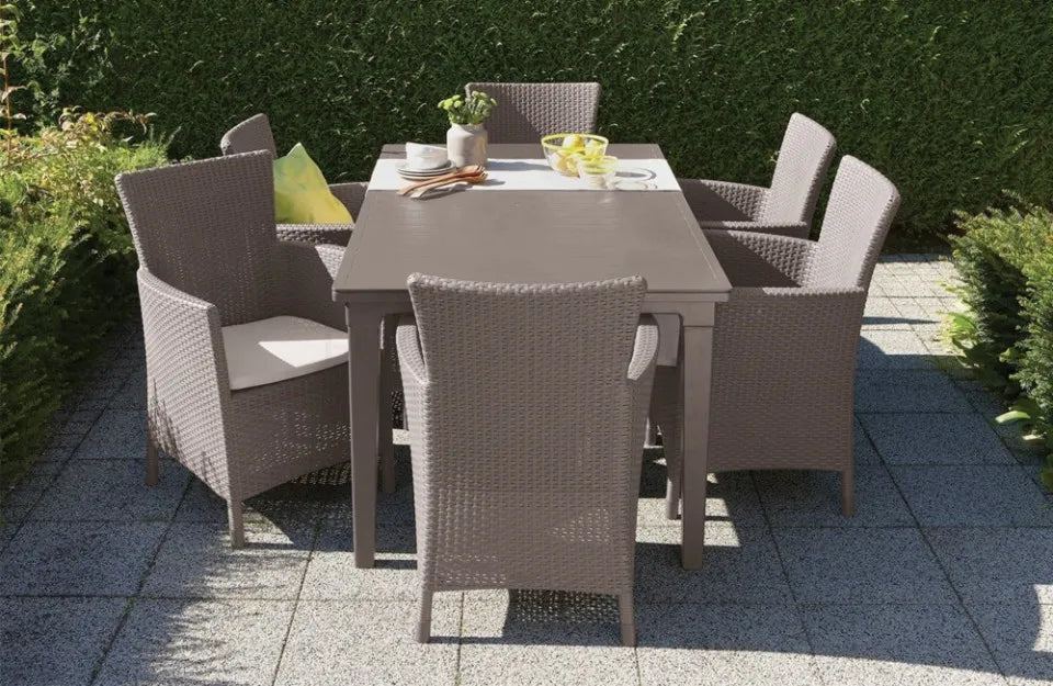 Dārza krēsls Foko Jova 62/60/89 cm kapučīno - N1 Home