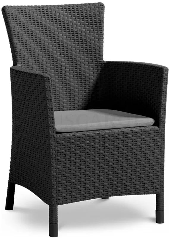 Dārza krēsls Foko Jova 62/60/89 cm grafīts - N1 Home