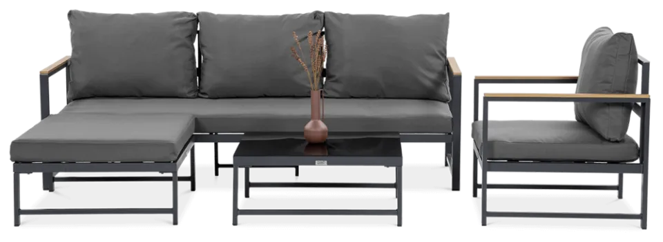 Dārza komplekts Orlan Fory tumši pelēks - N1 Home