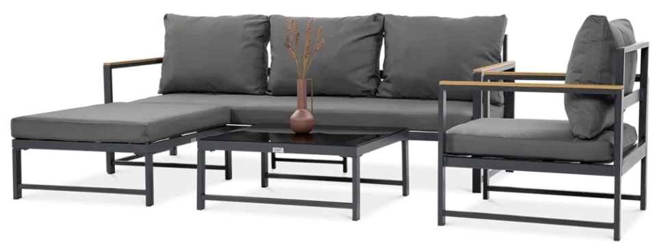 Dārza komplekts Orlan Fory tumši pelēks - N1 Home