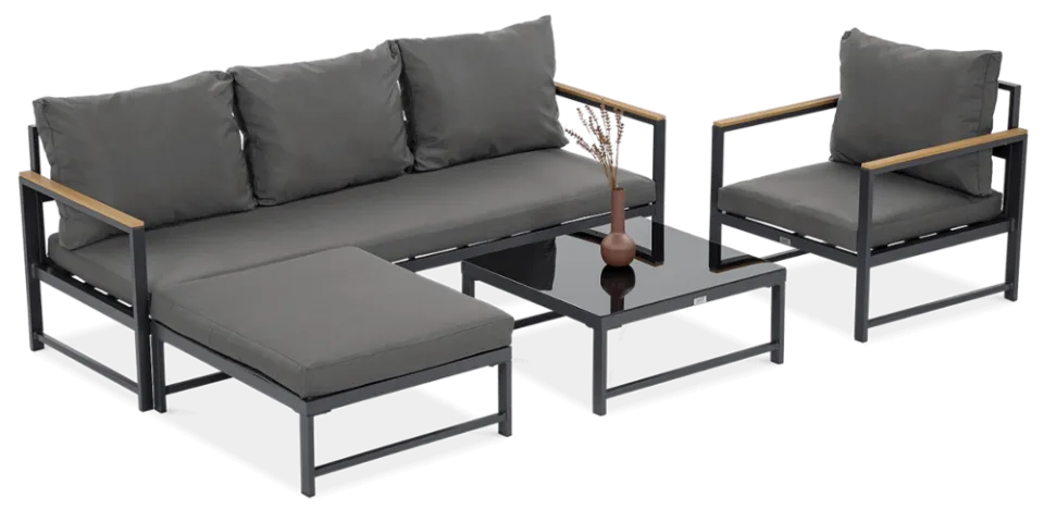 Dārza komplekts Orlan Fory tumši pelēks - N1 Home