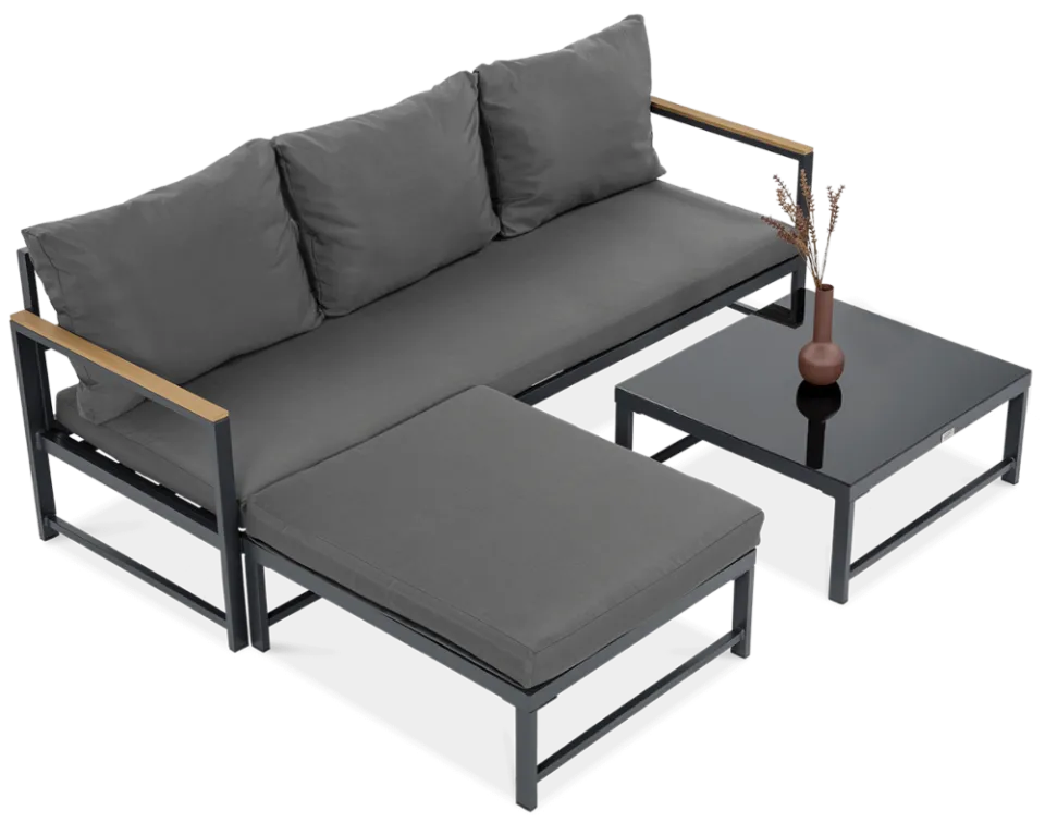 Dārza komplekts Orlan Fory pelēks - N1 Home