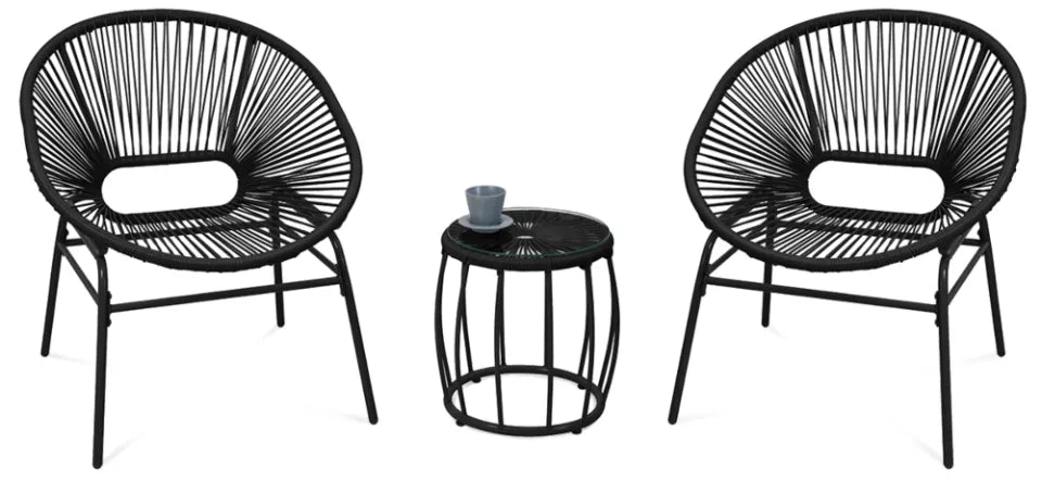 Dārza mēbeles Maja melns - N1 Home