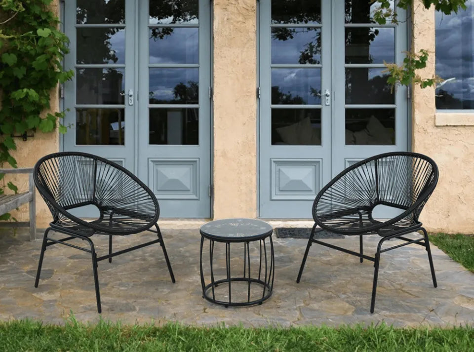 Dārza mēbeles Maja melns - N1 Home