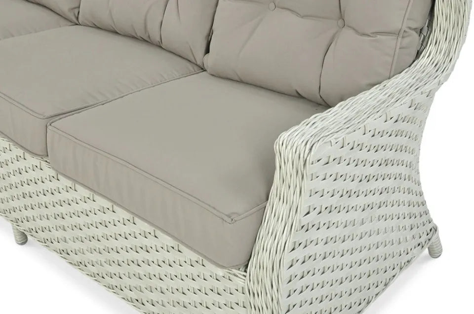 Dārza komplekts Trivo 3 melanžs/balts - N1 Home