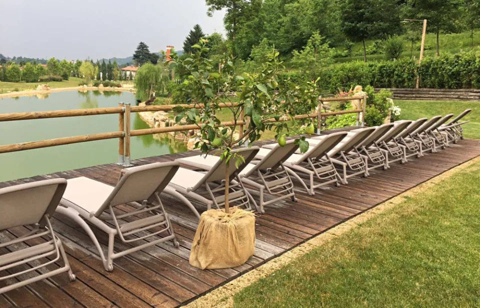 Zvilnis Naro Atlano 204/70/35 cm antracīts/celeste - N1 Home