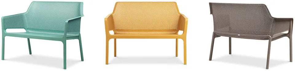 Soliņš - balkona dīvāns Narvi Beni 116/86/70 cm bianko - N1 Home