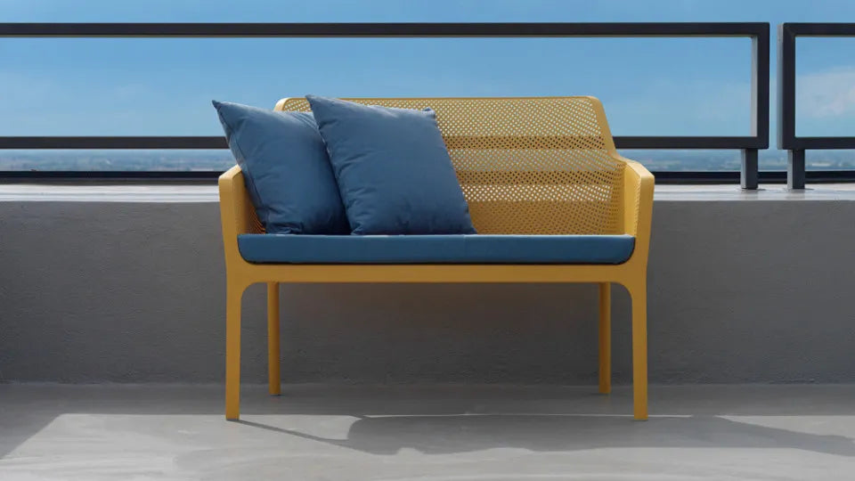 Soliņš - balkona dīvāns Narvi Beni 116/86/70 cm antracits - N1 Home