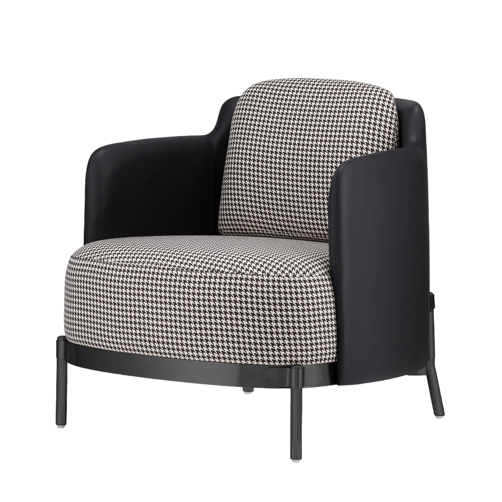 Krēsls Dot Design Empoli samta/eko āda 71x75x58 cm - N1 Home