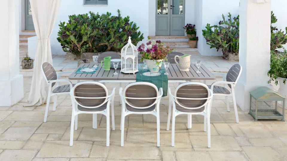 Galds Naro Apoli 210/100/73; 140/100/73 cm tortora - N1 Home