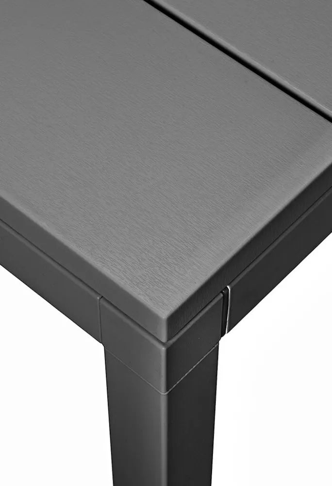 Galds Naro Ri 210/100/76 cm antracīts - N1 Home