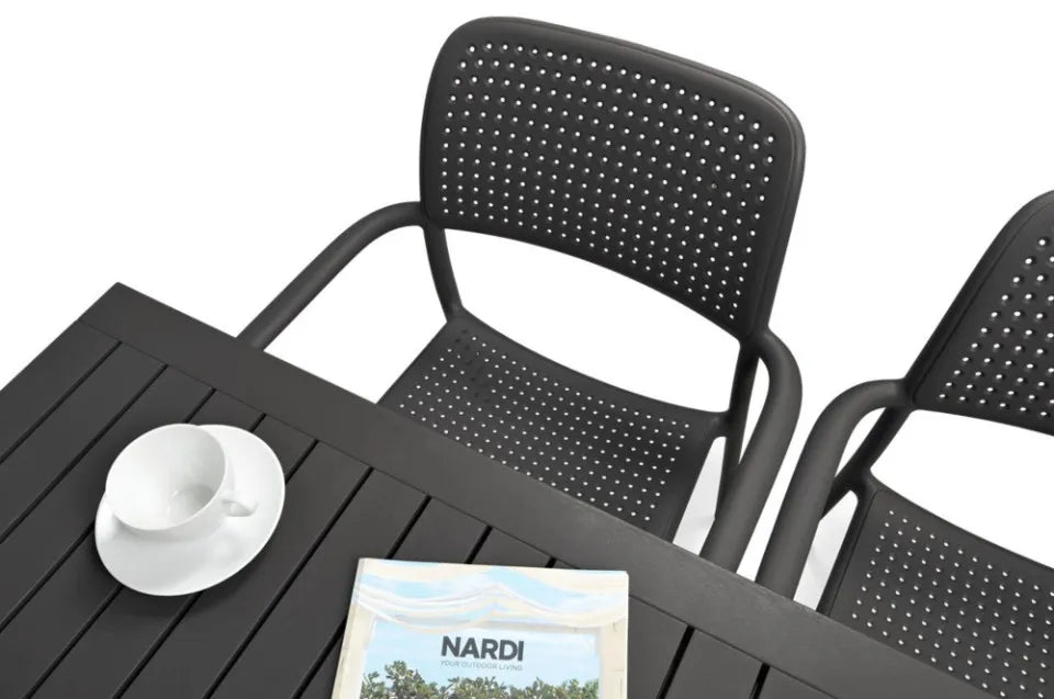 Dārza komplekts Narvi Bori 140/4+1 antracits - N1 Home