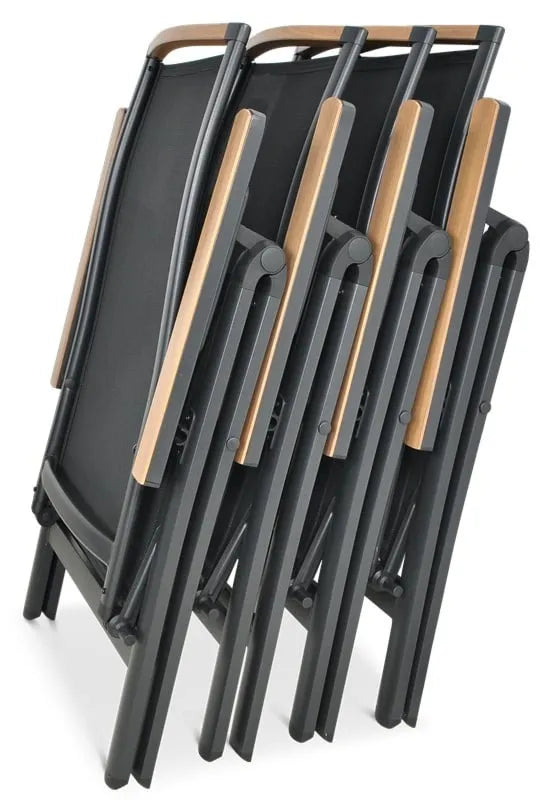 Dārza komplekts Brisbi melns - N1 Home