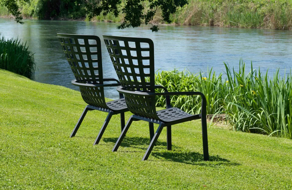 Dārza krēsls Narvi Rokko 72/112/81 cm tortora - N1 Home