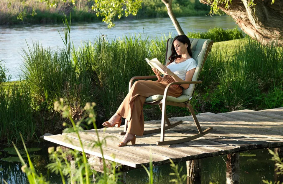 Dārza krēsls Narvi Rokko 72/112/81 cm agave - N1 Home