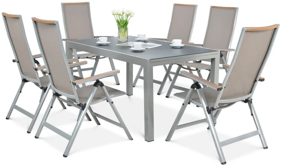 Dārza komplekts Brisbi taupe - N1 Home