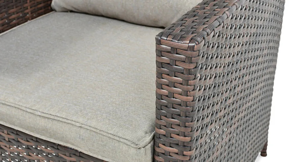 Dārza krēsls Ibi 65/71/86 cm brūns - N1 Home