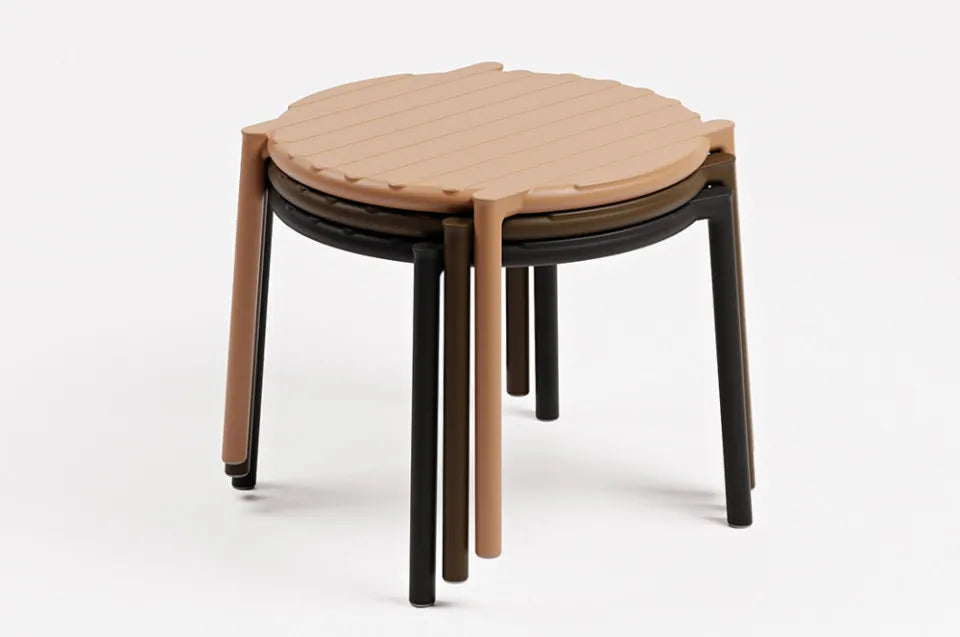 Galds Naro Dogs 50/40 cm antracīts - N1 Home