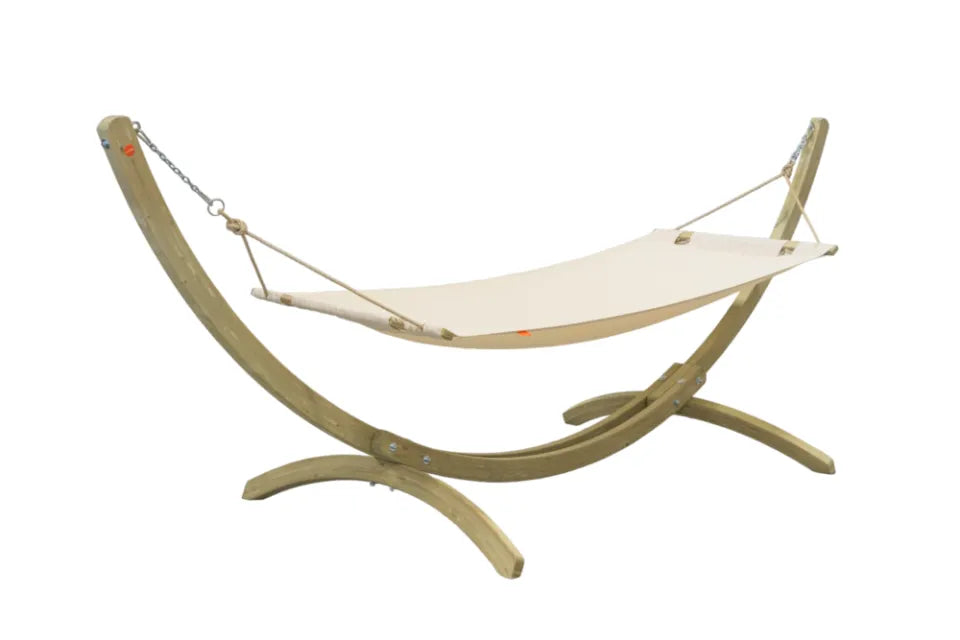 Koka piekaramais krēsls Zoli 120/183/230 cm zaļš - N1 Home