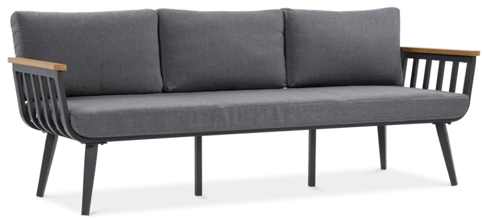 Balkona mēbeles Stelli Kafe pelēks - N1 Home