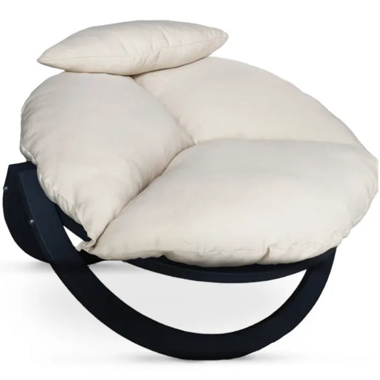 Koka dārza krēsls Tigo Gzilli krēms/melns - N1 Home