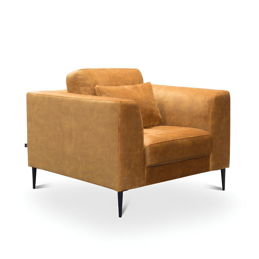 Krēsls Lidzi 96/80/99 cm sinepes - N1 Home