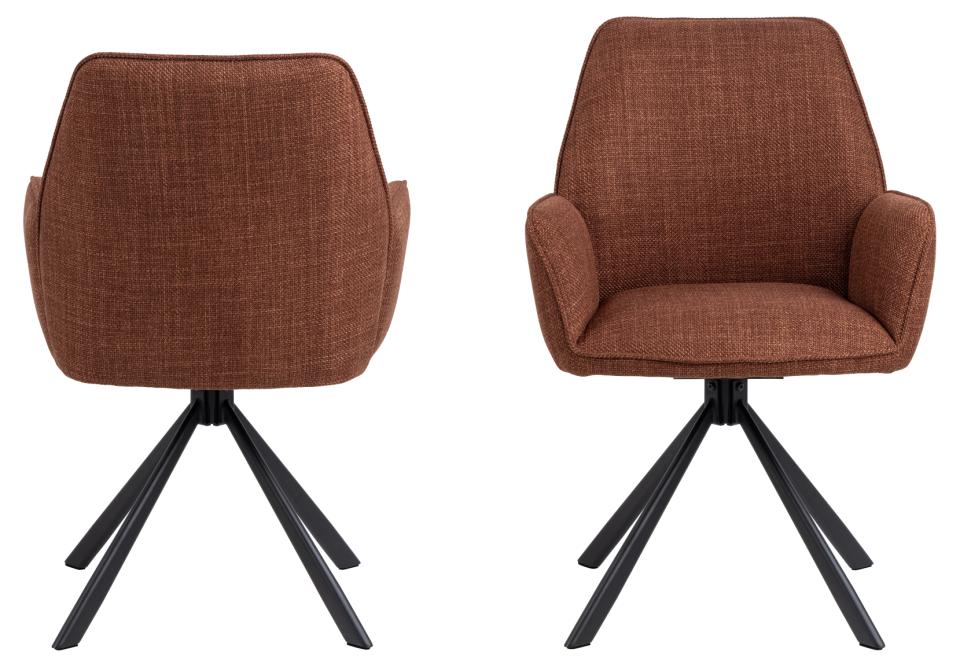 Krēsls Glens 61/63/88 cm terakots - N1 Home