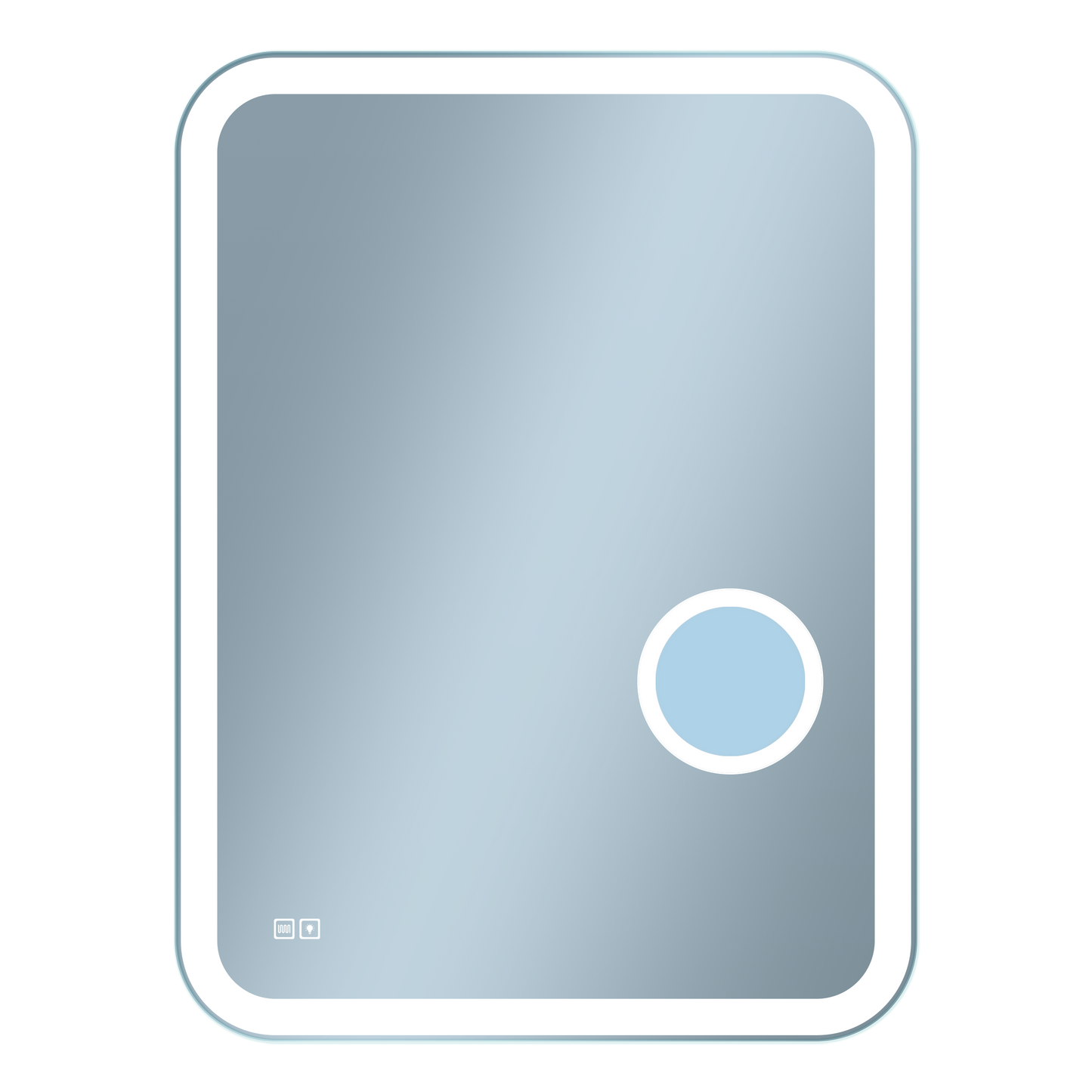 Spogulis PN 60 cm x 80 cm x 2,5 cm - N1 Home