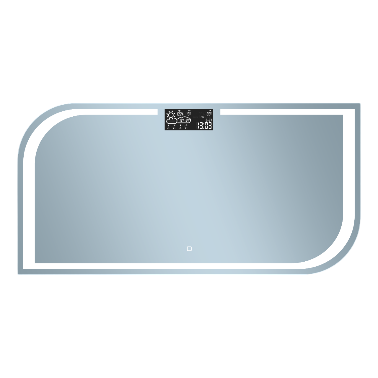 Spogulis FR 120 cm x 60 cm x 2,5 cm - N1 Home