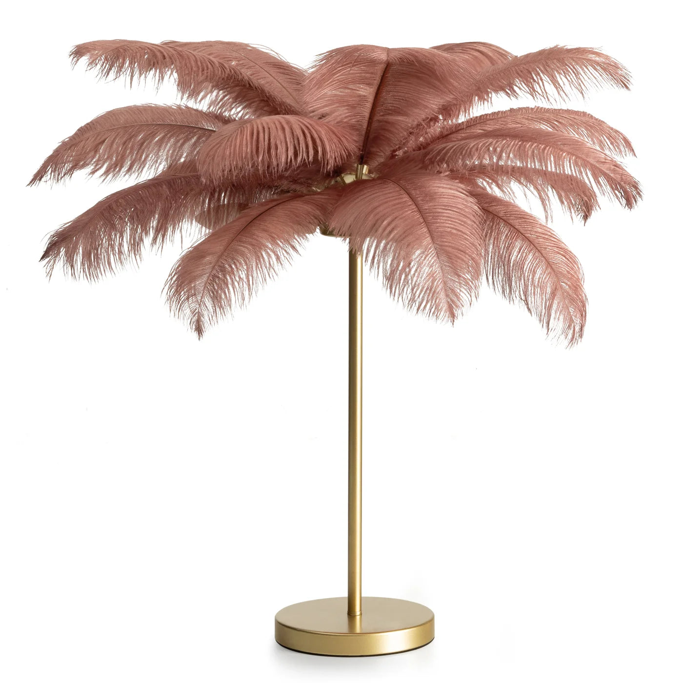 Stāvlampa Fieria 65/68 cm pūderrozā/šampanietis - N1 Home