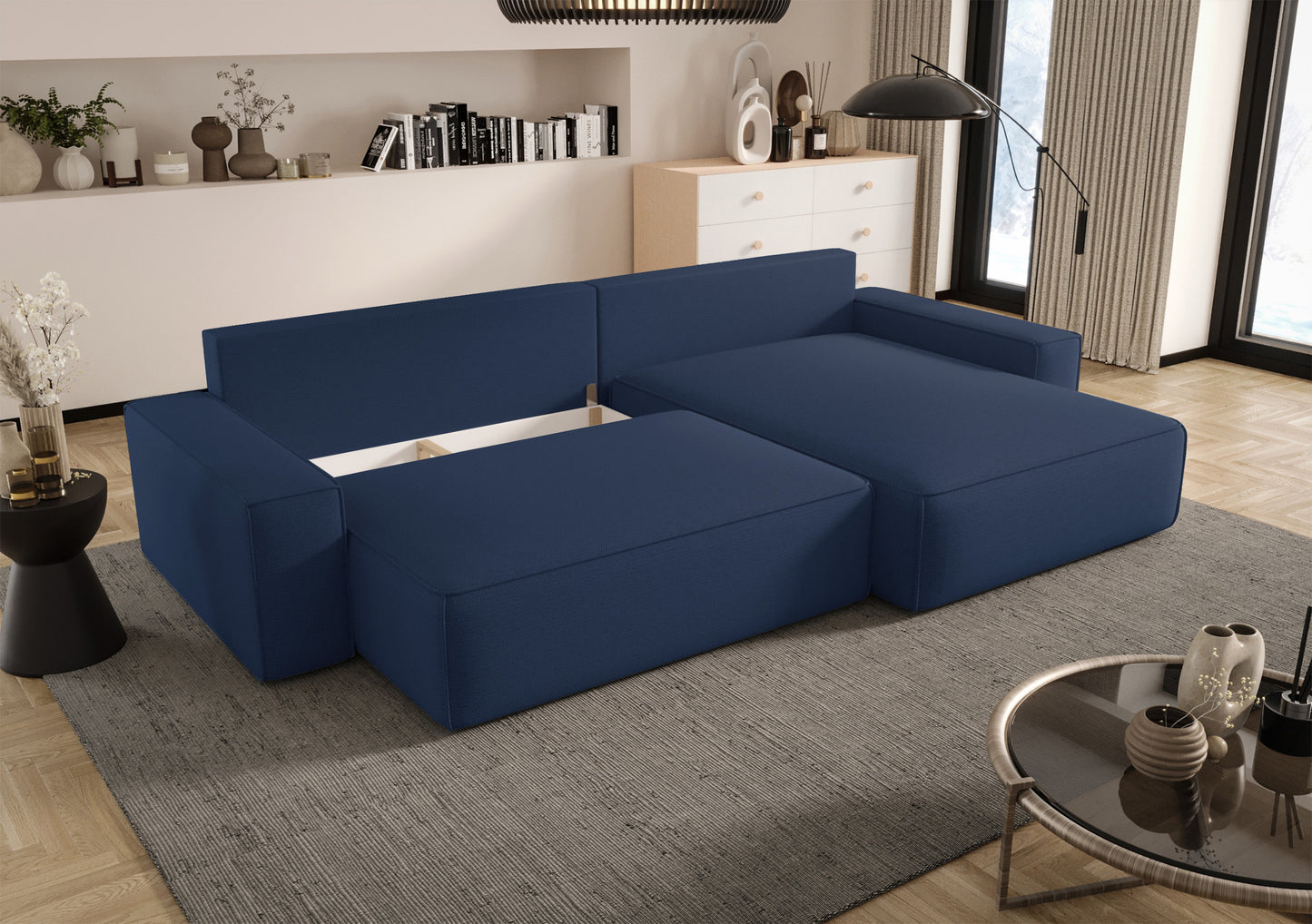 Dīvāns Larosh 85/280/185 cm Aragon 74