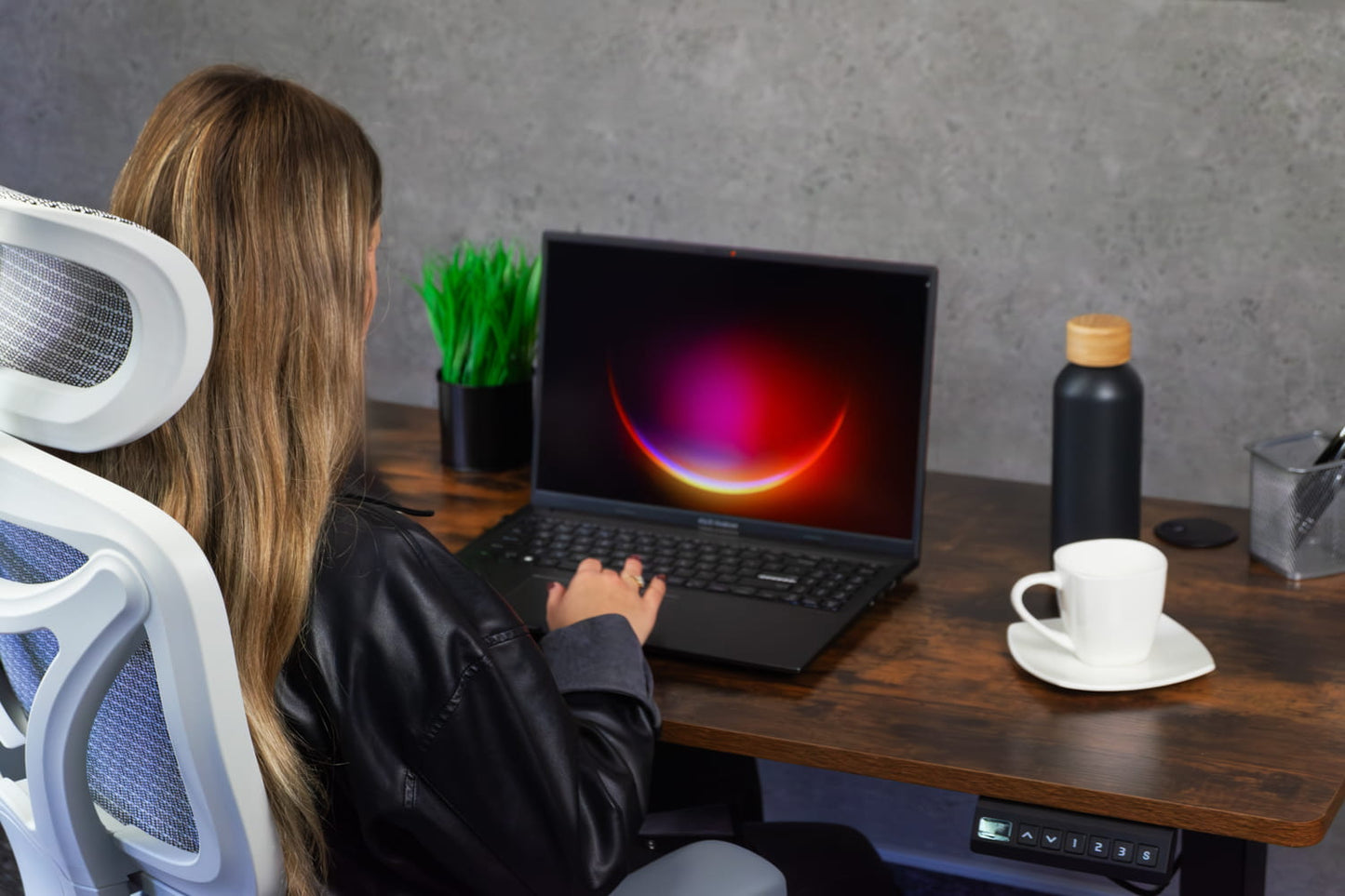 Biroja galds SysCon + 60/120 cm Retro - N1 Home