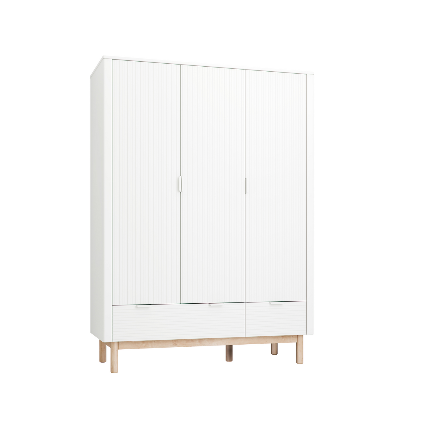 Skapis FOXY 197/144/52 cm balts - N1 Home