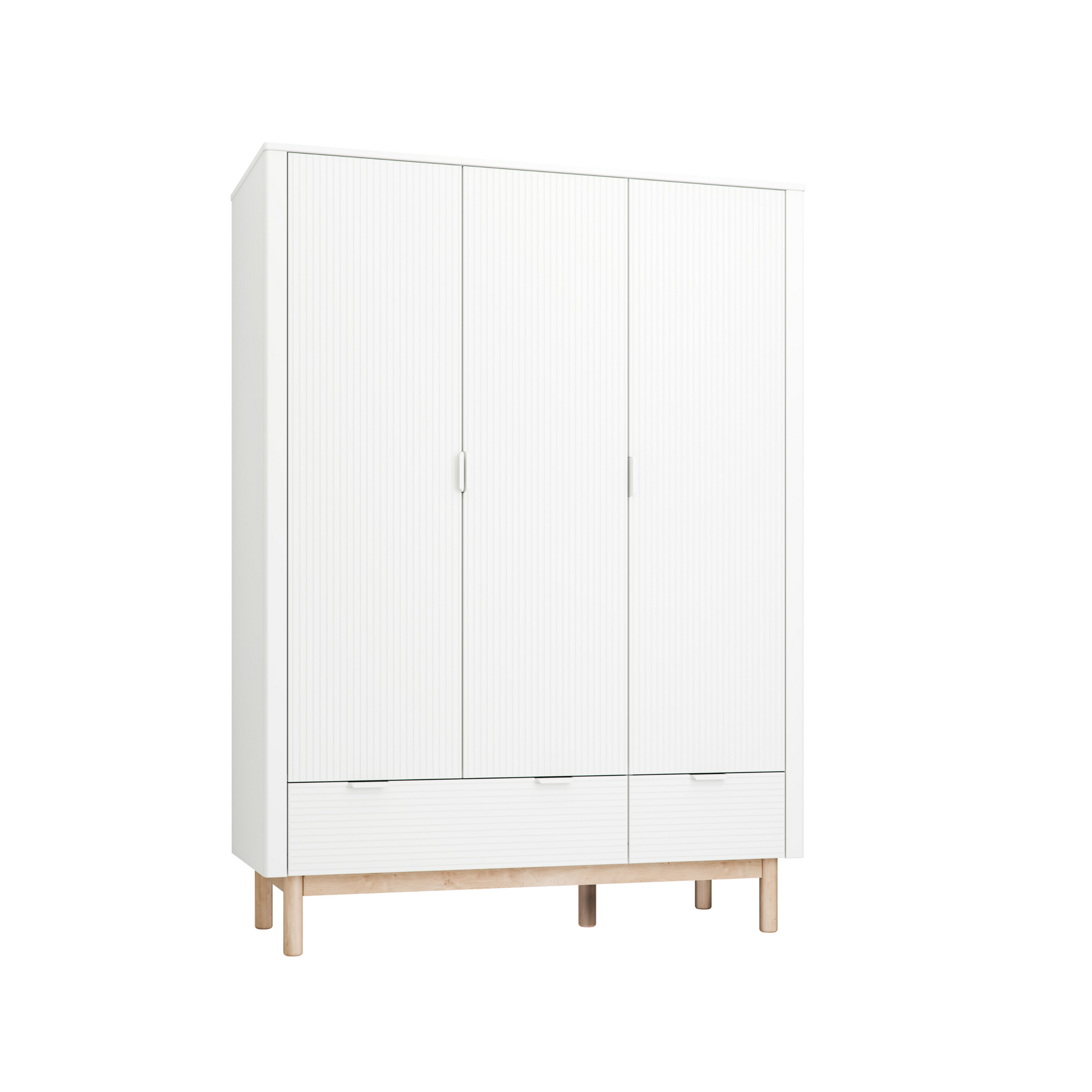 Skapis FOXY 197/144/52 cm balts - N1 Home