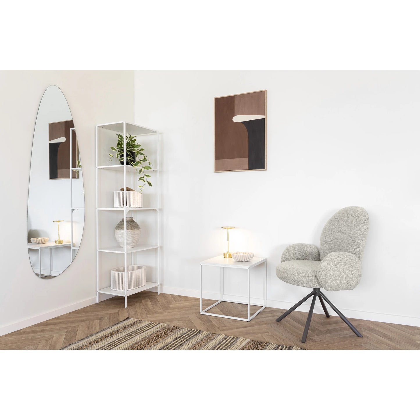 Krēsls Lunas 65/69/91 cm sand