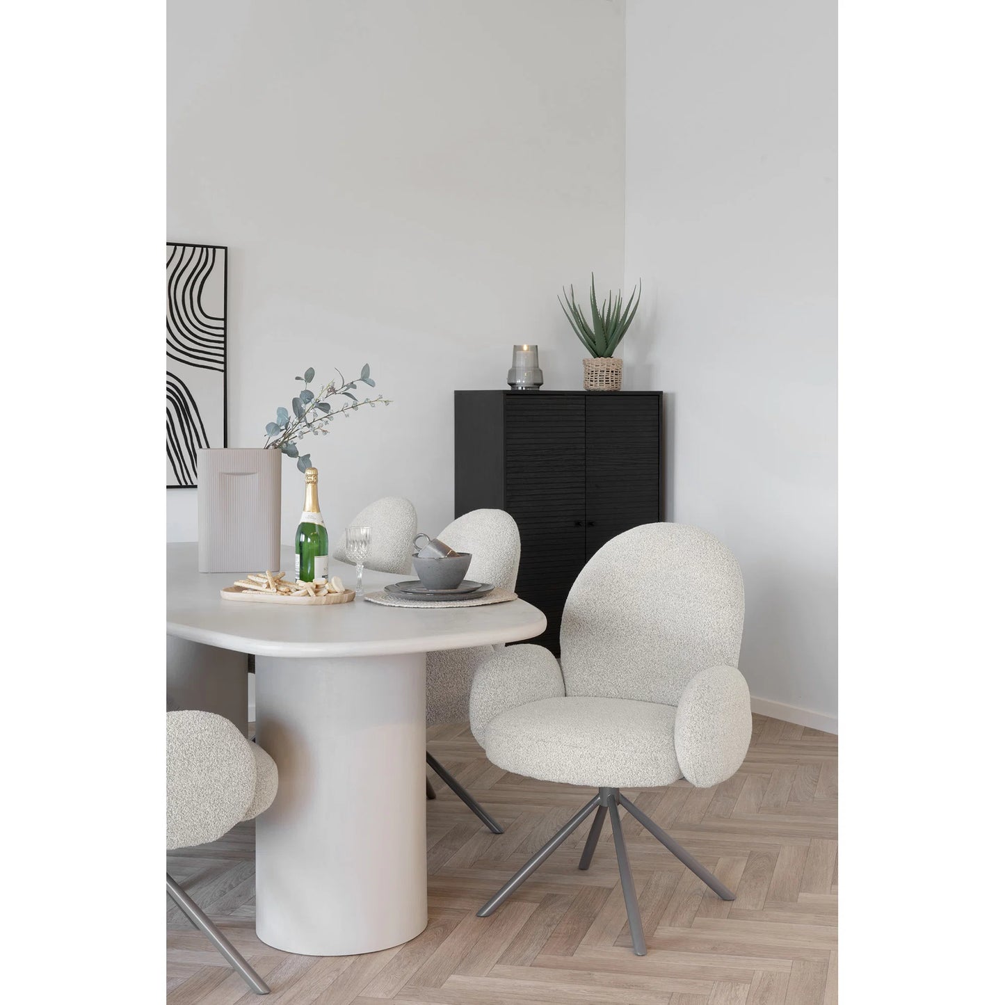 Krēsls Lunas 65/69/91 cm sand