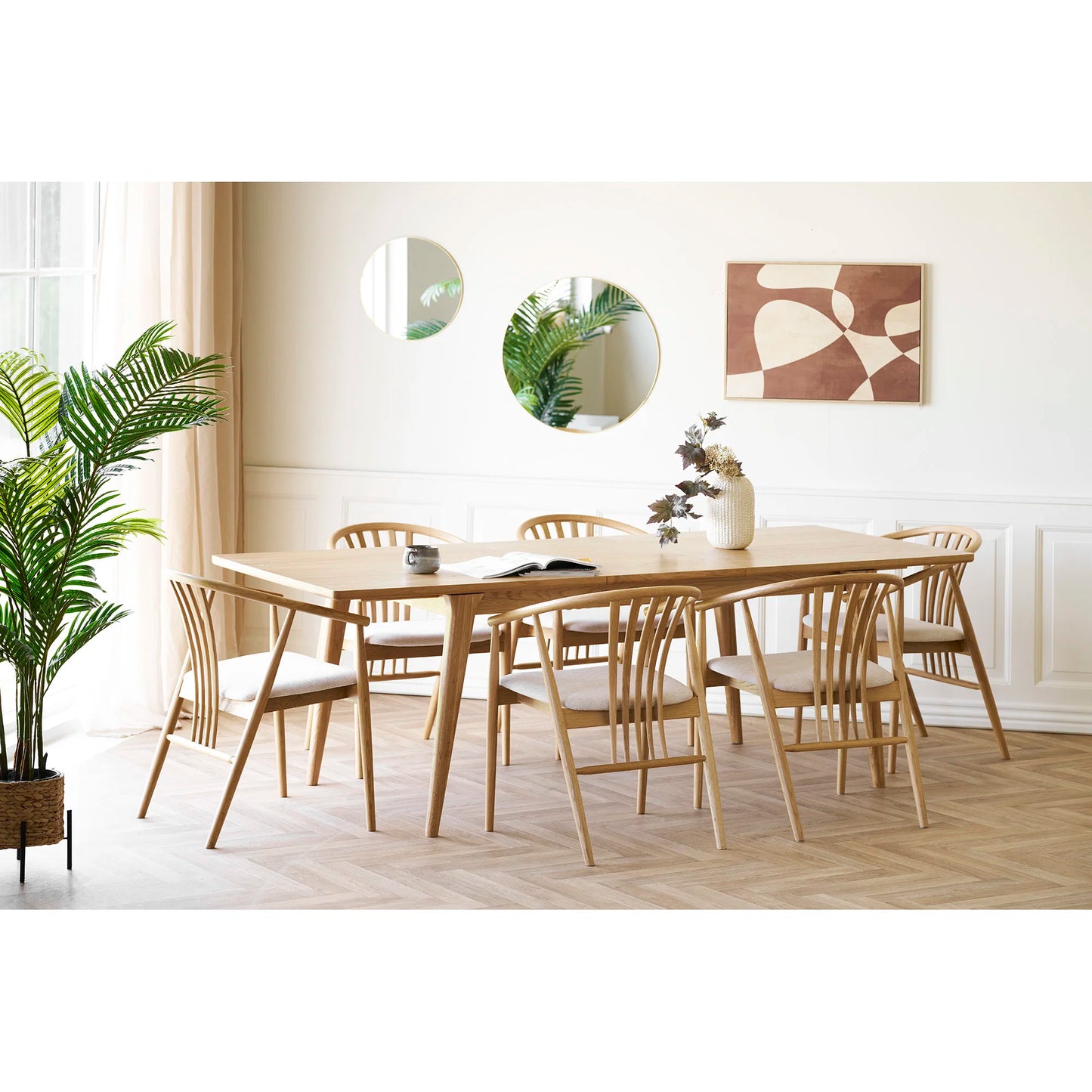 Krēsls Augusto 57/54/78 cm sand/ozols