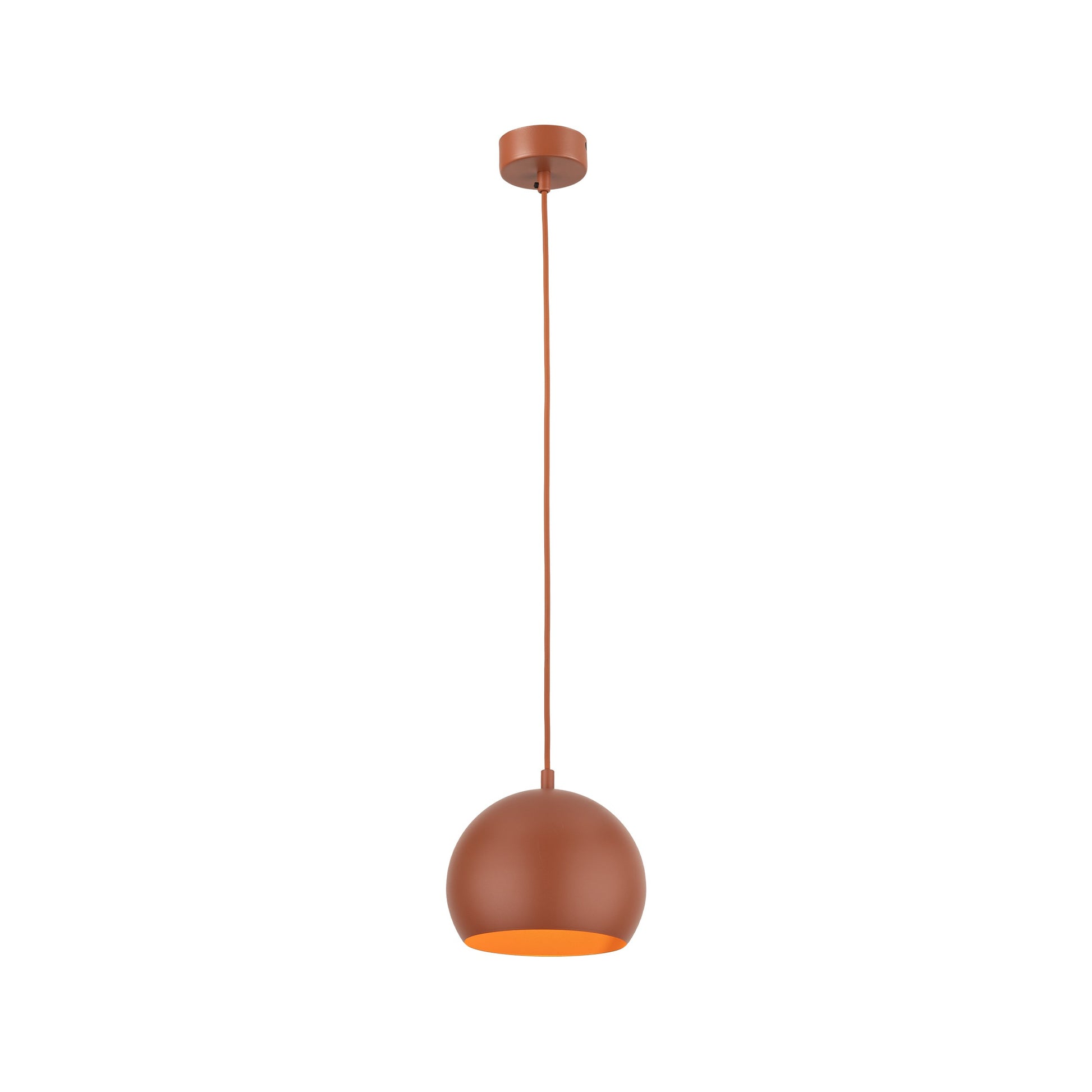 Piekaramā lampa Zoe 170 × 170 × 1500 mm ķieģelis - N1 Home