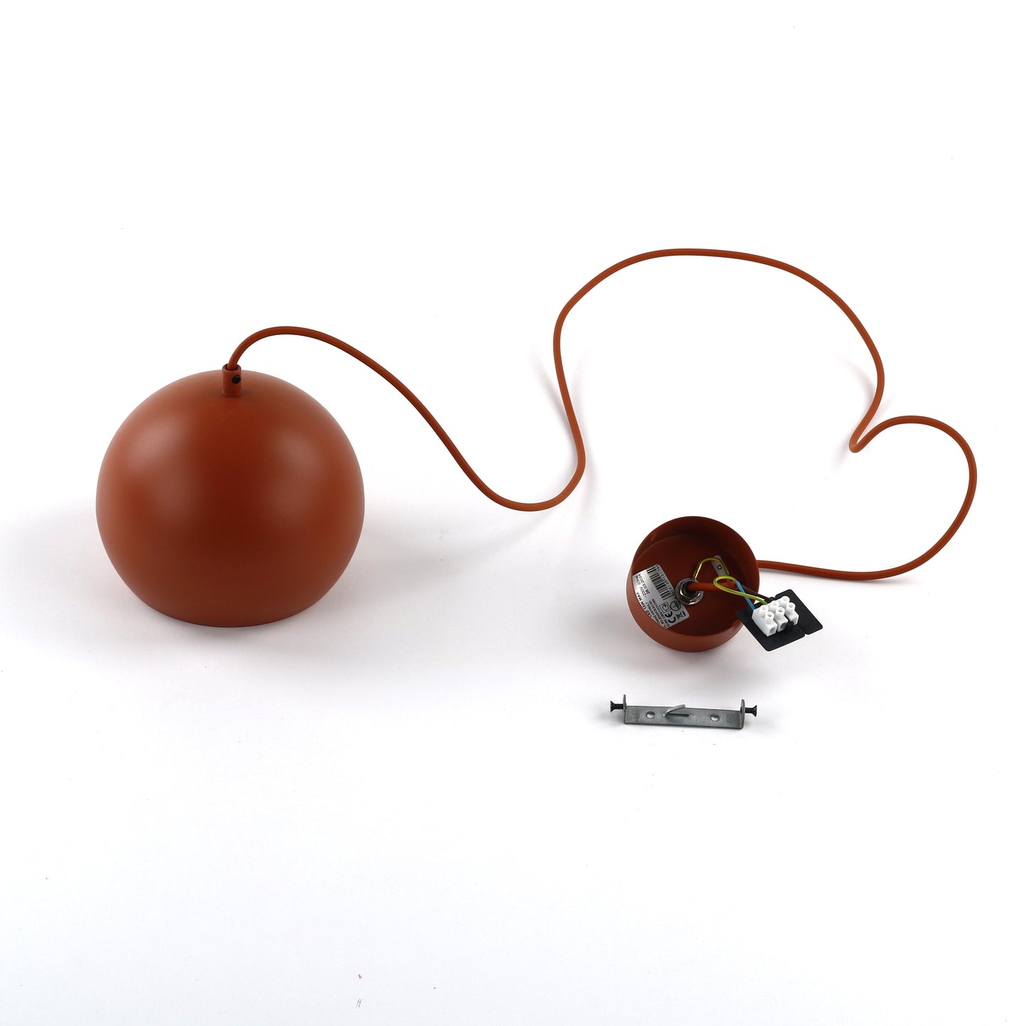 Piekaramā lampa Zoe 170 × 170 × 1500 mm ķieģelis - N1 Home