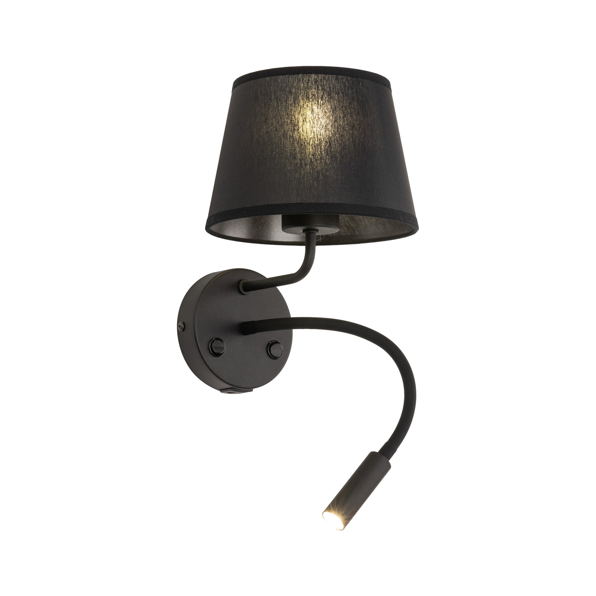 Sienas lampa Aura 190 × 400 × 500 mm melna - N1 Home