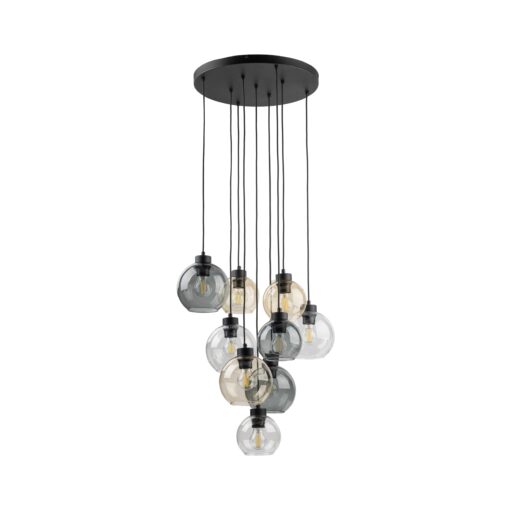 Piekaramā lampa Cub 58/58/140 cm melns/miks - N1 Home