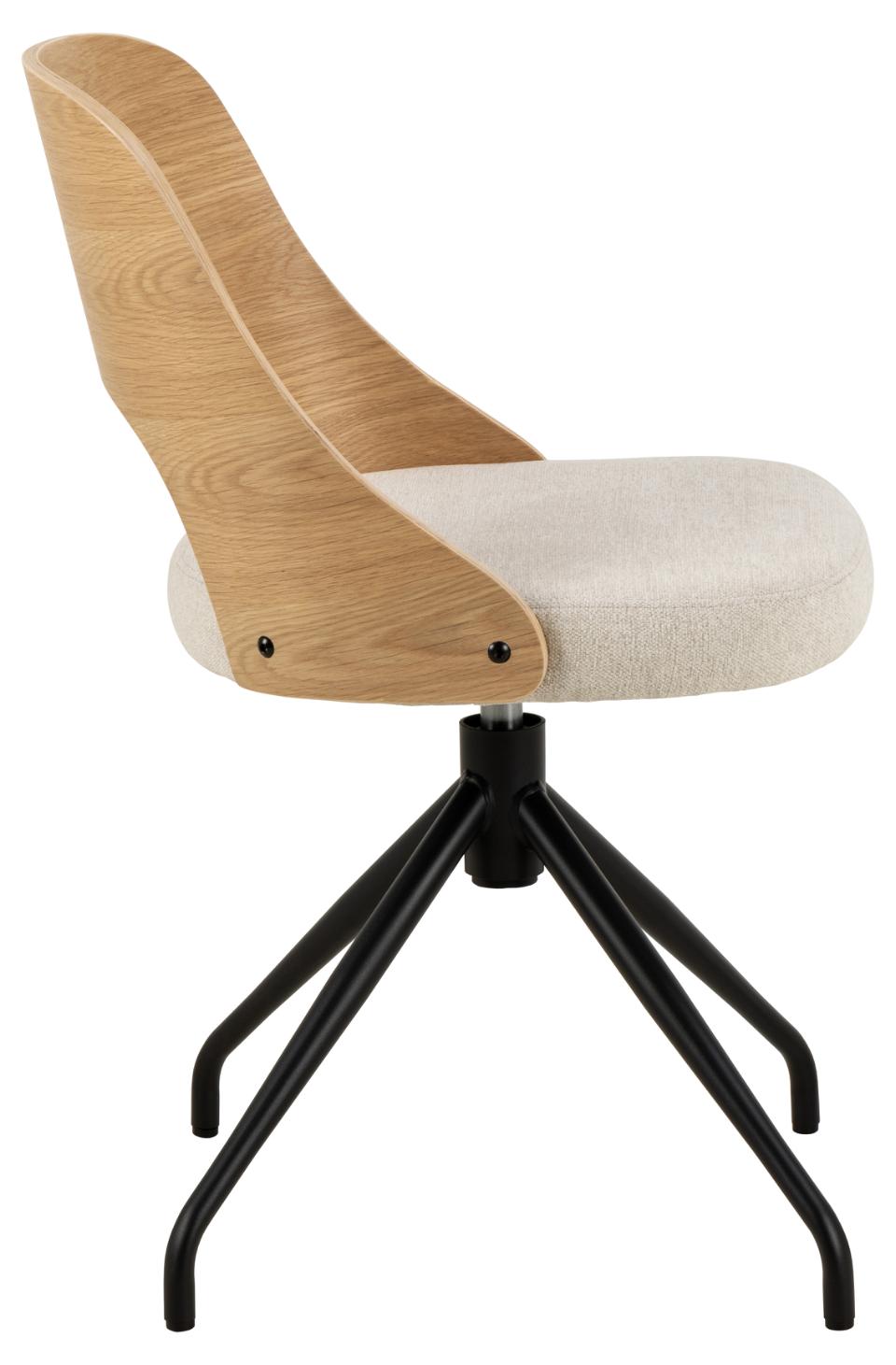 Krēsls Luc 48/53/79 cm bēšs/ozols - N1 Home