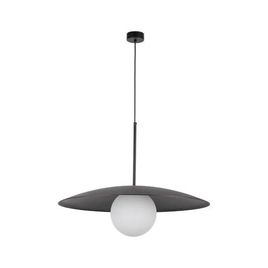Piekaramā lampa Slate 650 × 650 × 1600 mm melns/balts - N1 Home