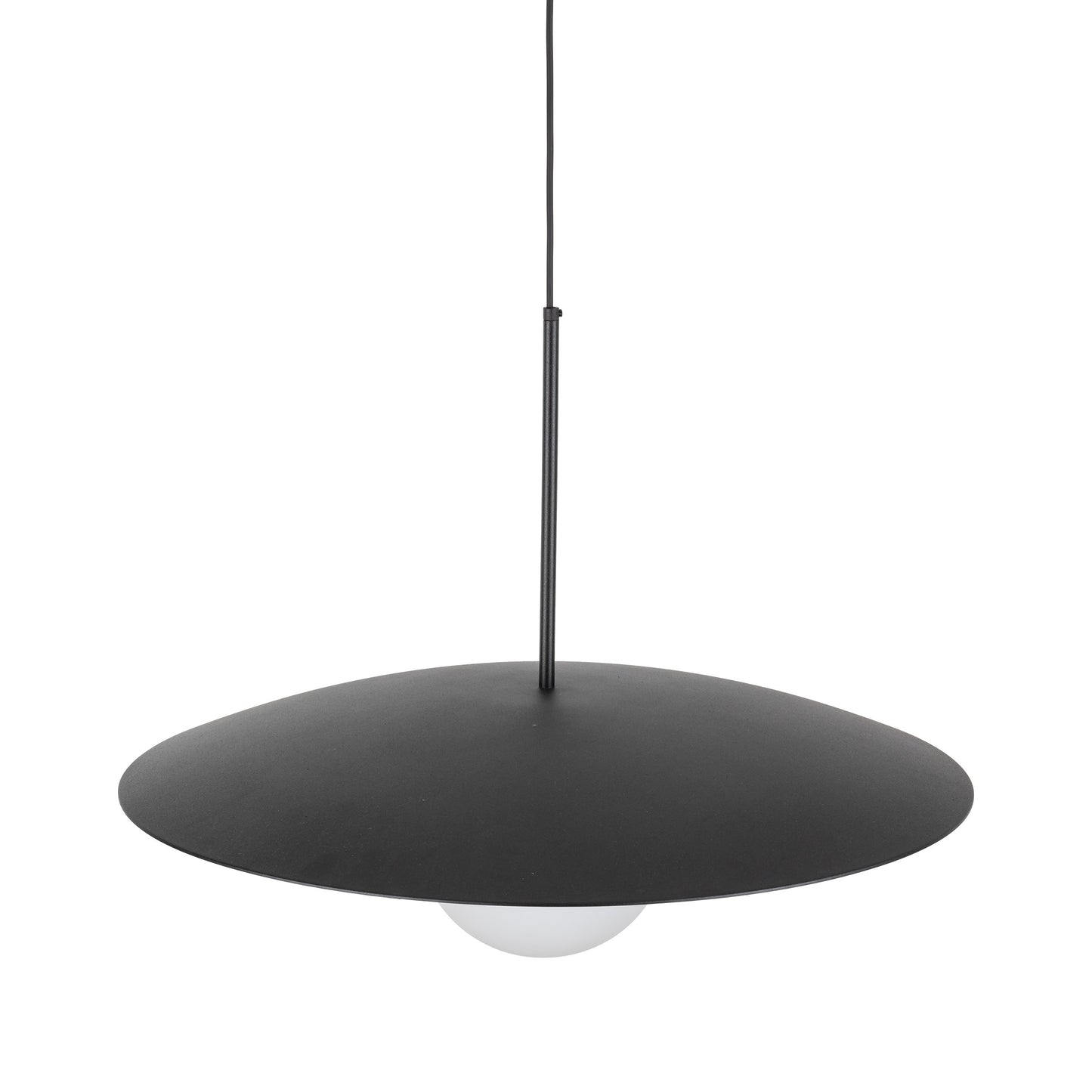 Piekaramā lampa Slate 650 × 650 × 1600 mm melns/balts - N1 Home