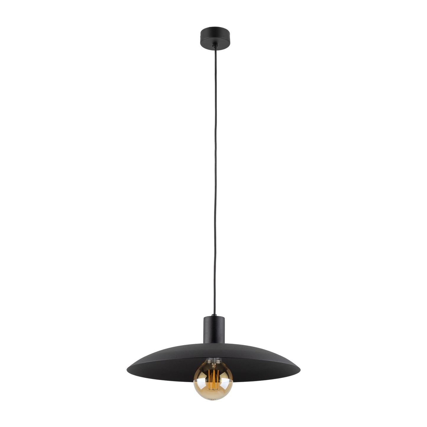 Piekaramā lampa Astra 410 × 410 × 1500 mm melns - N1 Home